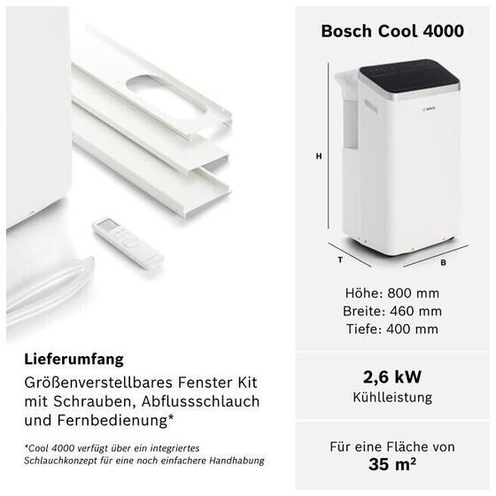 Bosch Cool 4000 weiß/schwarz, Bild 13