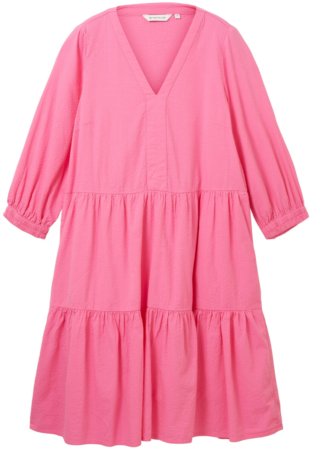 Tom Tailor Kleid aus Seersucker (1036653-31647) nouveau pink ab 27,87 € |  Preisvergleich bei