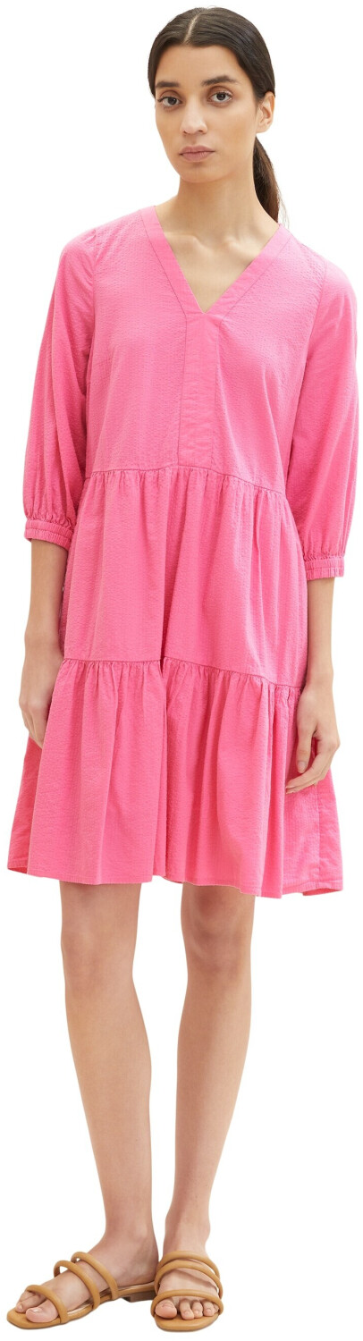 Tailor bei Kleid ab pink (1036653-31647) aus € | nouveau Seersucker Preisvergleich 27,87 Tom