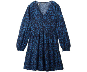 Tom Tailor Denim Mini Kleid mit Ballonärmeln (1038152-32411) navy blue  flower print ab 17,90 € | Preisvergleich bei