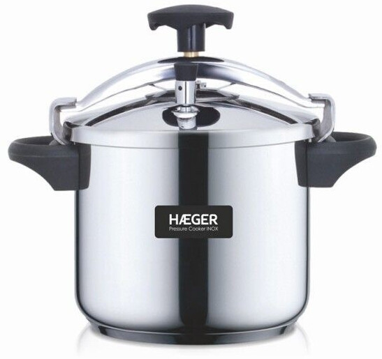 Haeger Pressure Cooker 18/10 2 in 1 6l