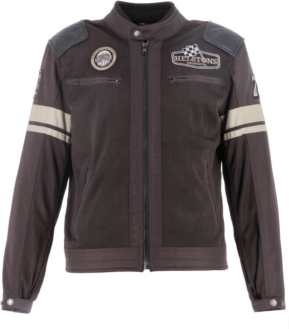 Helston's Blouson Revolte Air Mesh marron
