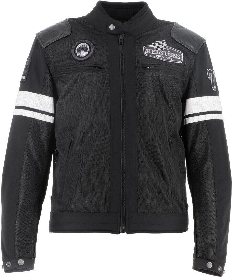 Helston's Blouson Revolte Air Mesh noir