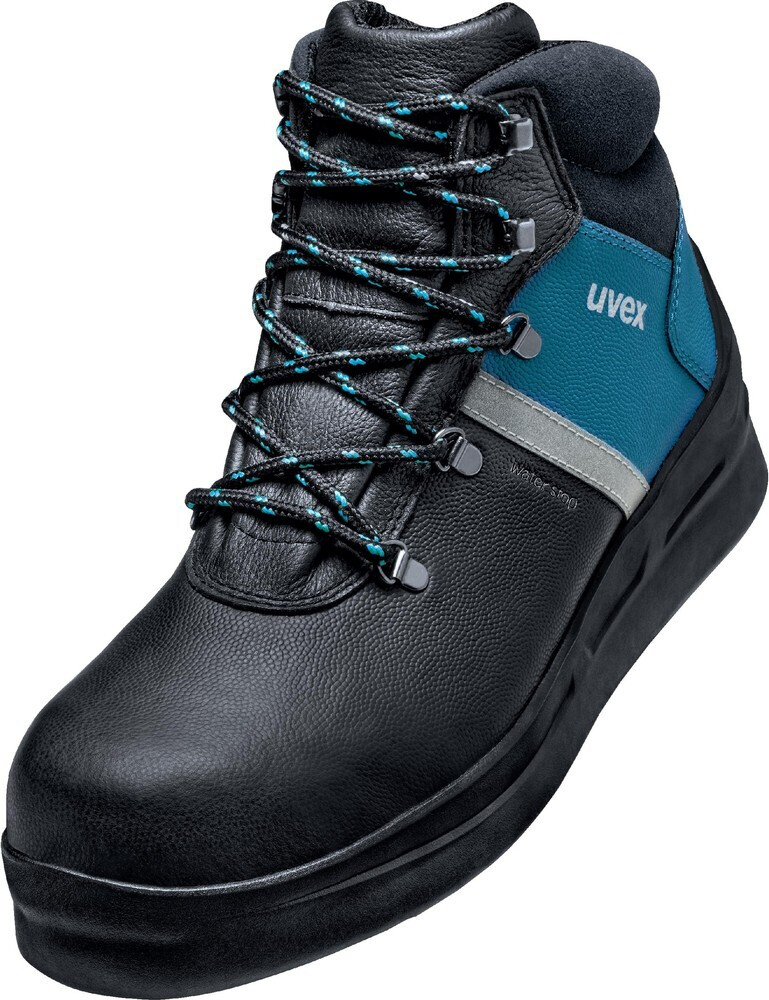 uvex Asphaltpro S3 65592 black blue (Weite 11)