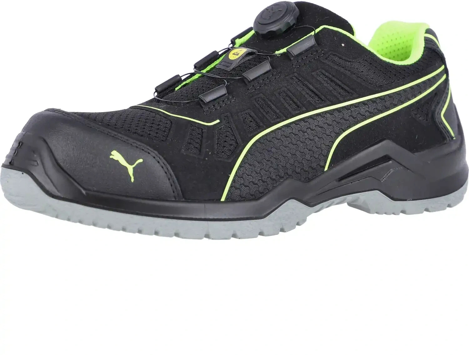 Puma Safety Fuse TC Disc Low S1P ESD SRC black/green
