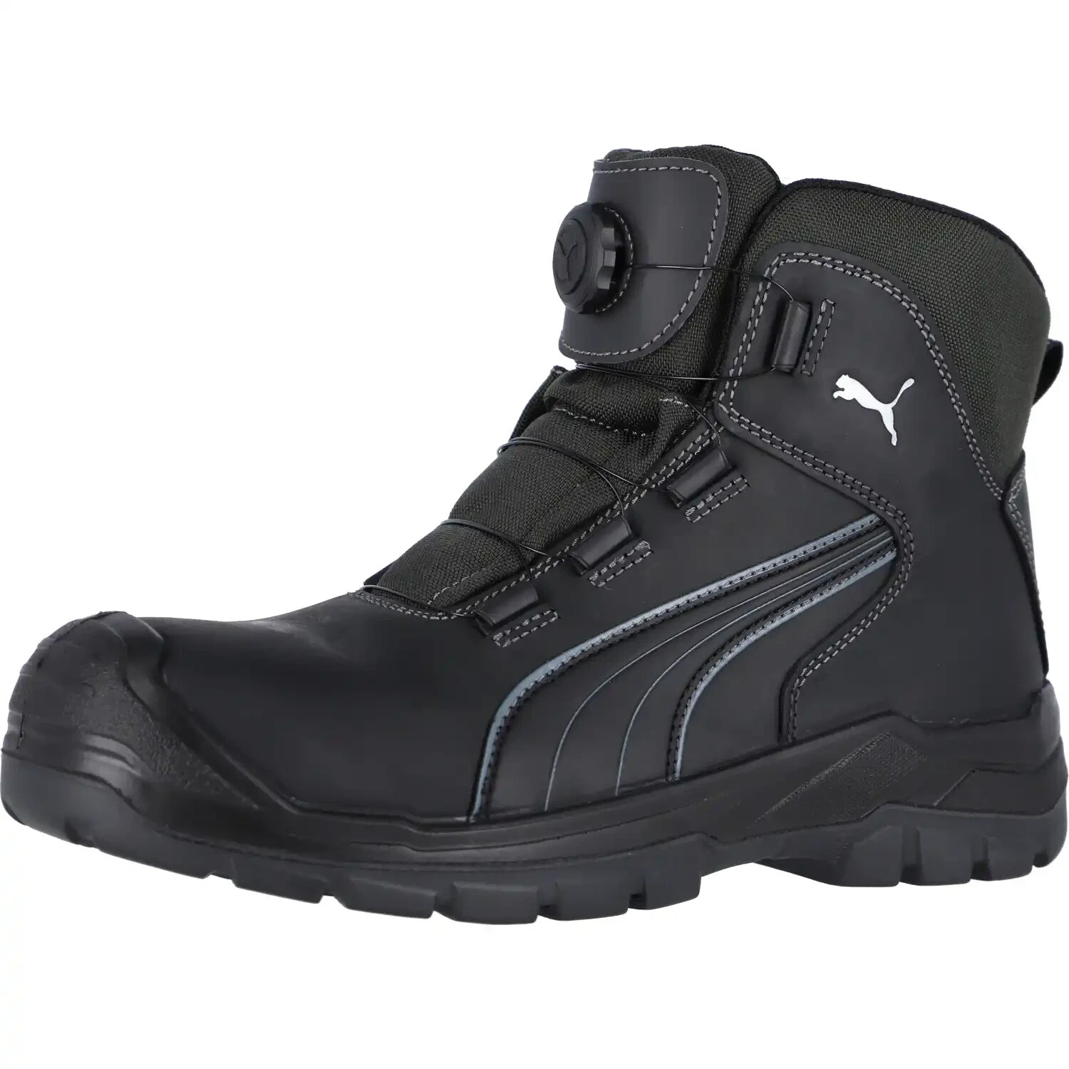 Puma Safety Cascades Disc Mid S3 CI HI HRO SRC black/grey