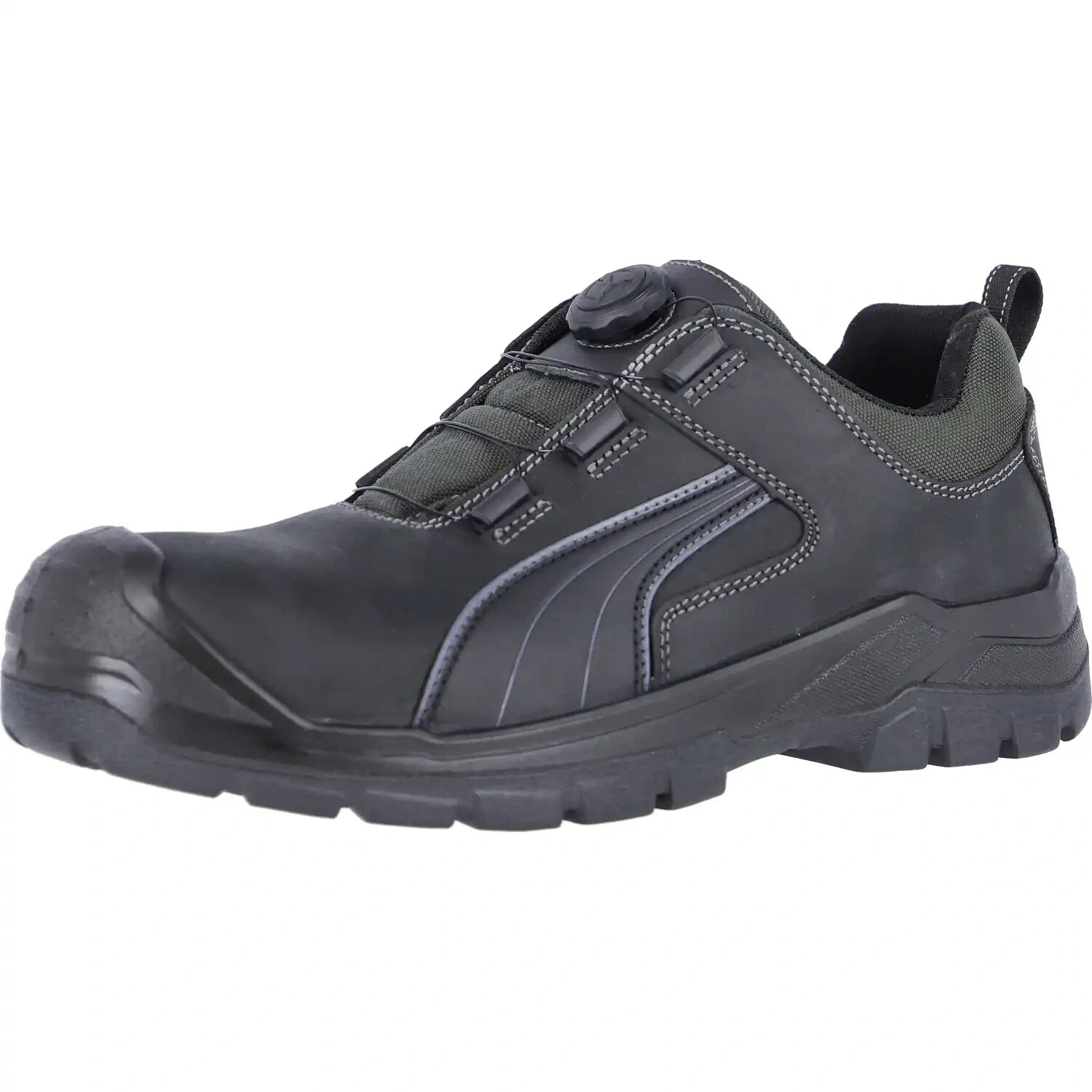 Puma Safety Cascades Disc Low S3 CI HI HRO SRC black/grey