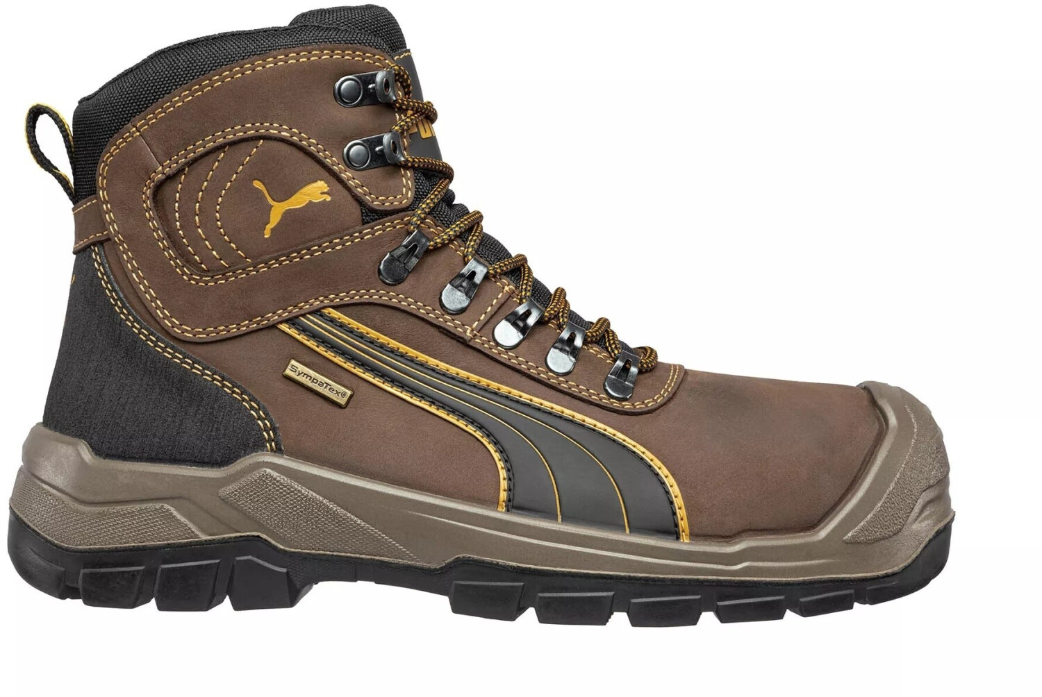 Puma Safety Sierra Nevada Mid S3 WR CI HI HRO SRC Braun/grey