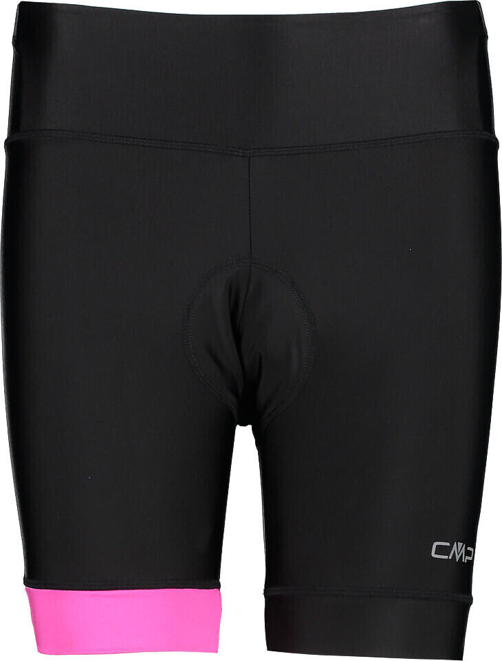 CMP Woman Bike Shorts nero-purple fluo