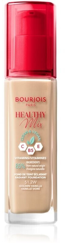 Photos - Foundation & Concealer Bourjois Healthy Mix Clean Foundation  Golden Vanilla (50 ml)