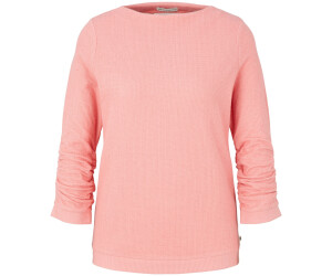 Tom Tailor Denim Sweatshirt 9,42 Preisvergleich pink ab | bei Jacquard peach € (1034290-15121) aus