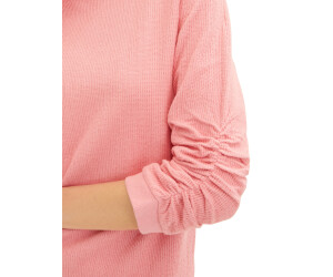 Tom Tailor Denim bei Jacquard | € peach 9,42 pink Sweatshirt (1034290-15121) Preisvergleich ab aus