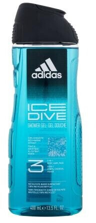 Photos - Shower Gel Adidas Ice Dive  3-In-1  (400ml)