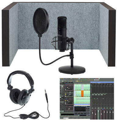 The T.Bone SC 420 USB Podcast Pro Bundle Black