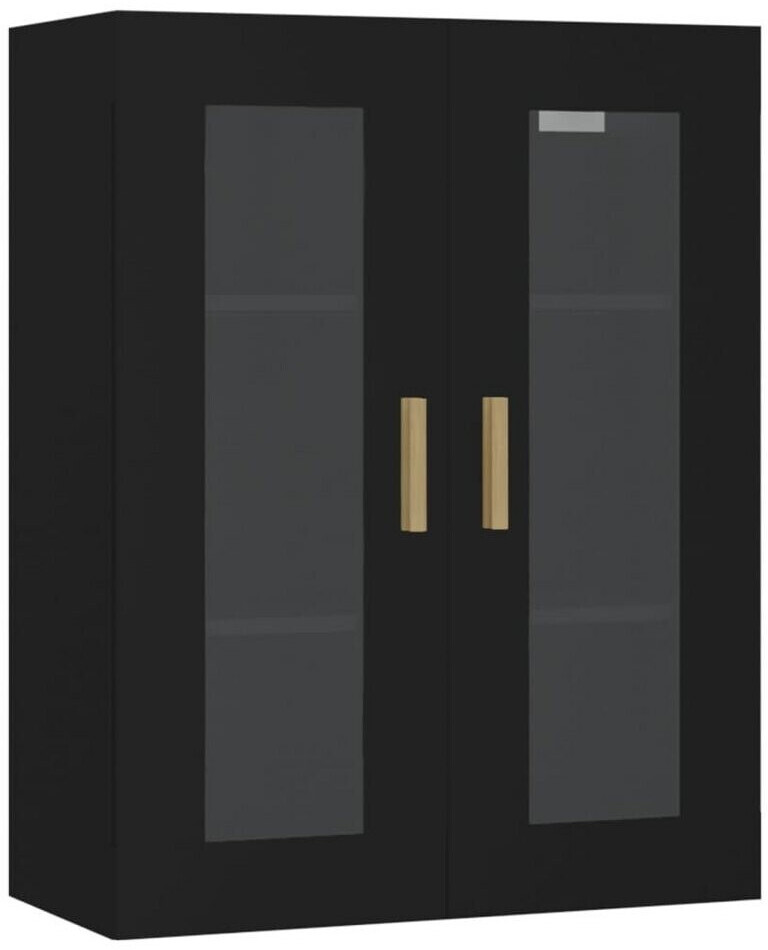 vidaXL Hängeschrank 69,5x34x90 cm bei 59,00 | Hochglanz-schwarz € ab Preisvergleich (812277)