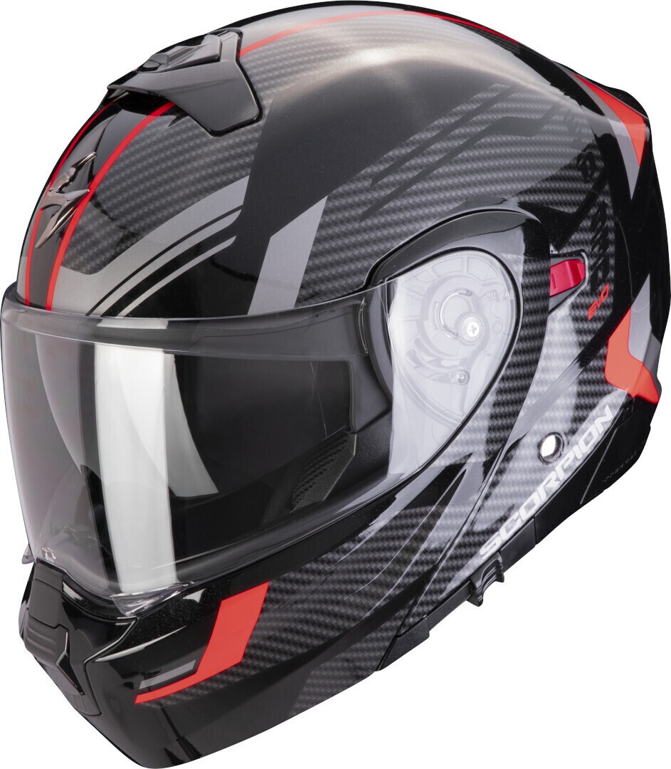Scorpion Exo-930 Evo Sikon noir/argent/rouge