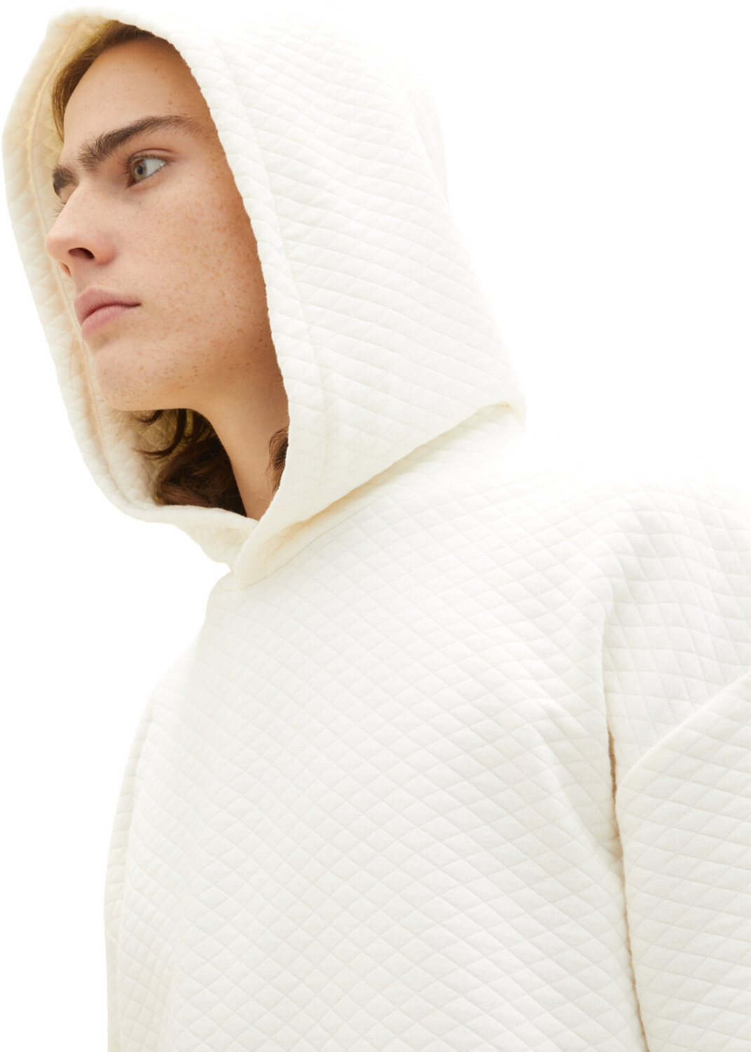 Tom Tailor Denim Hoodie mit Struktur (1035666-12906) wool white ab 13,52 €  | Preisvergleich bei