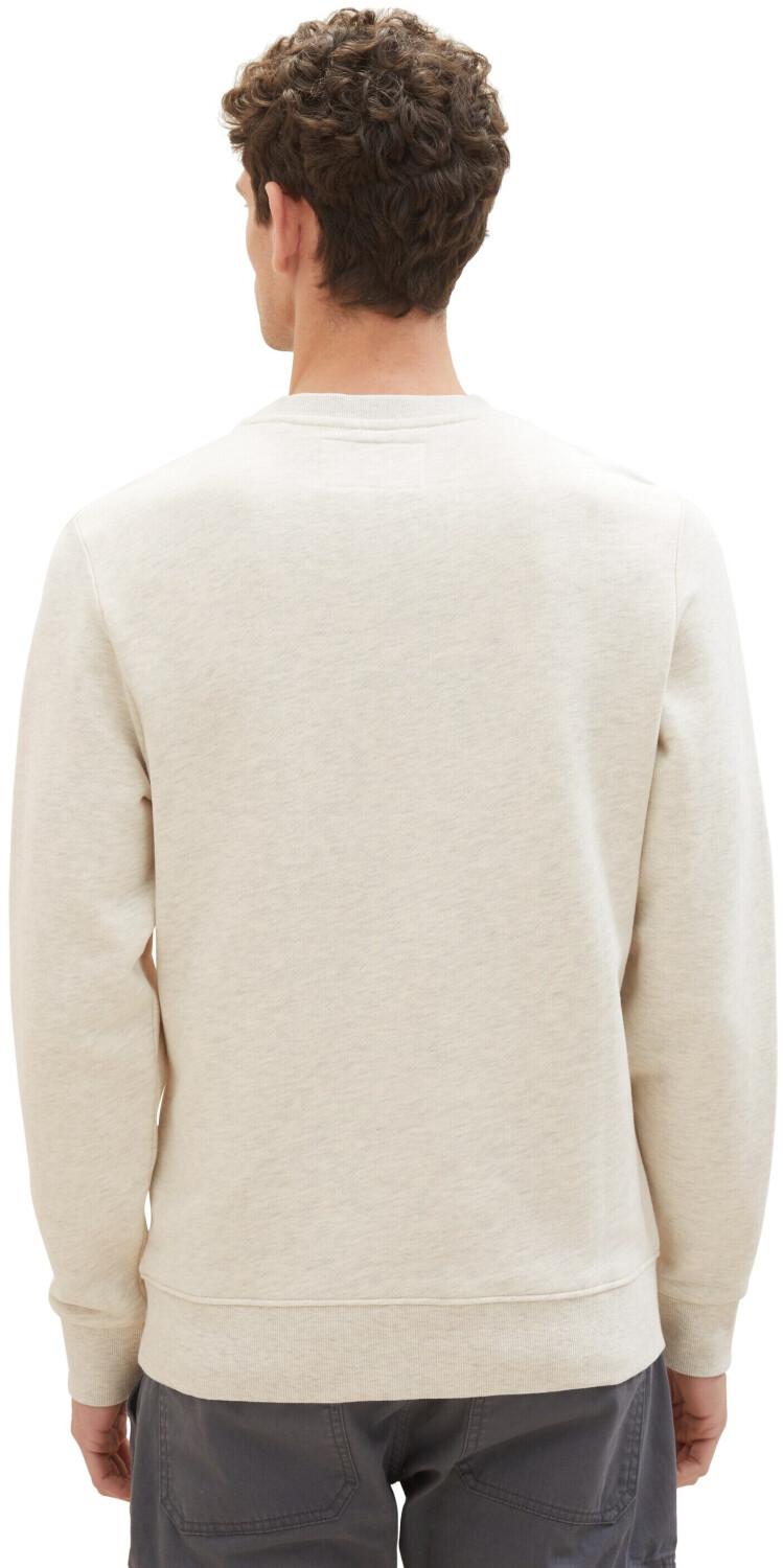Tom Tailor Sweatshirt mit Print (1037818-18623) vintage beige melange ab  31,41 € | Preisvergleich bei