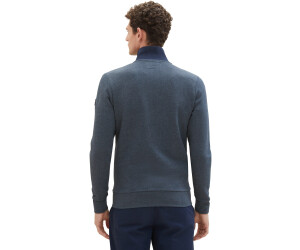 Tom Tailor Sweatshirtjacke mit Stehkragen (1037819-19024) sky captain blue  white melange ab 47,90 € | Preisvergleich bei | Sweatshirts