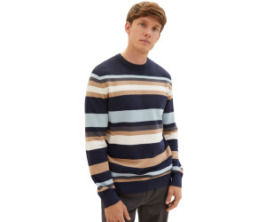 knitted multi Preisvergleich stripe € Gestreifter Strickpullover bei Tailor 32,95 Tom | (1038200-32762) navy ab
