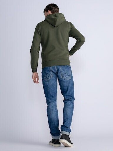Hunter green zip up hoodie hot sale