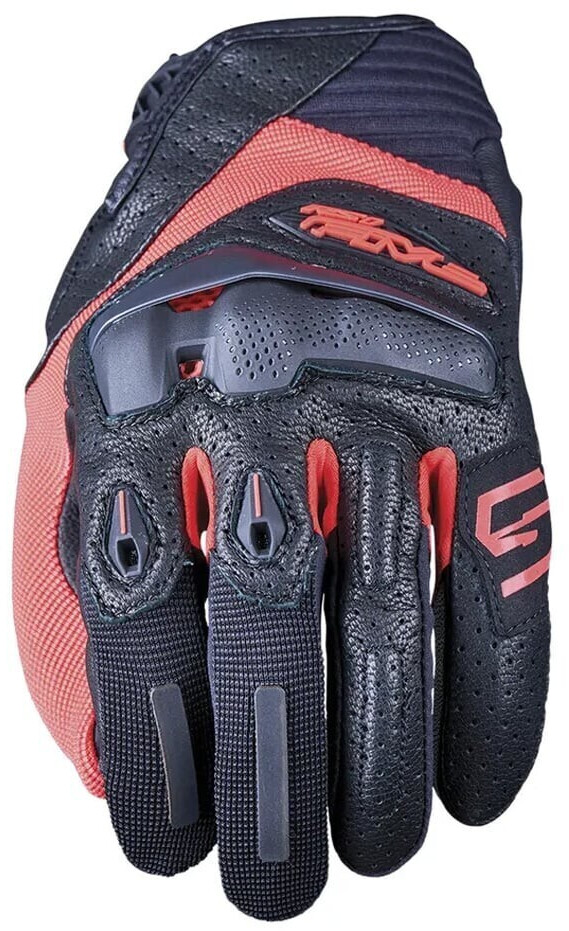 Five Gloves Gants RS1 noir/rouge fluo