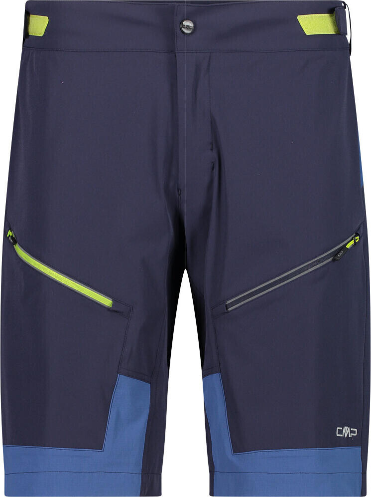 CMP MAN Free Bike Bermuda With Inner Mesh Underwear black blue