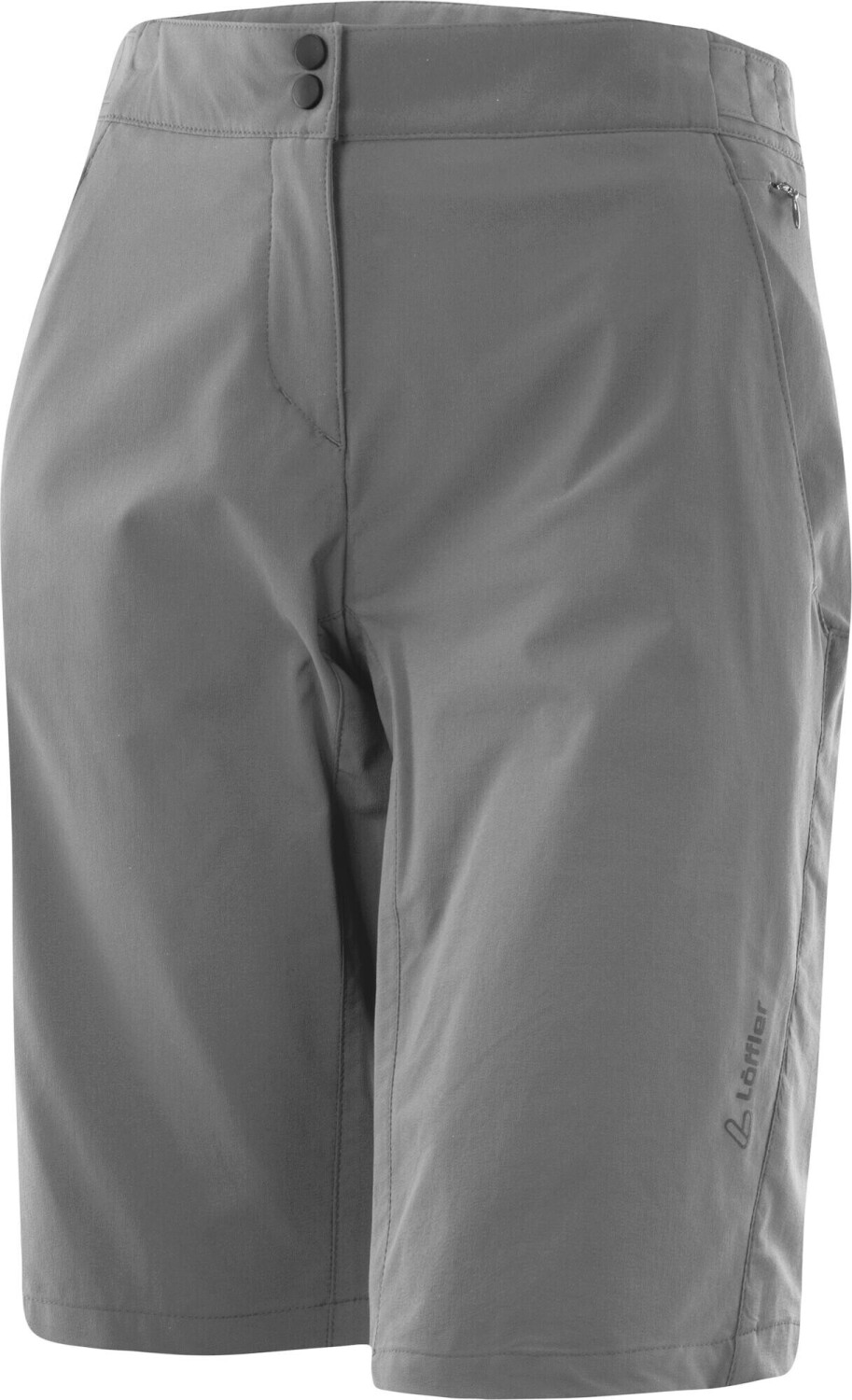 Löffler Women Bike Shorts Grav-e Assl steel grey