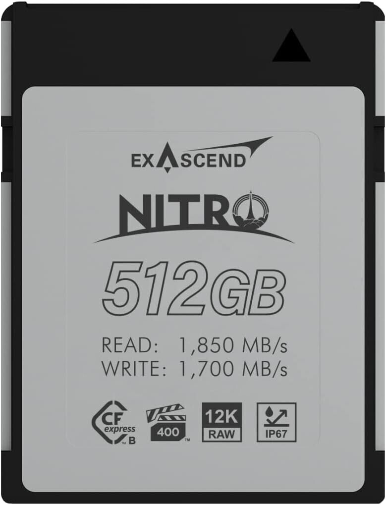 Exascend Nitro CFexpress Type B 512 Go