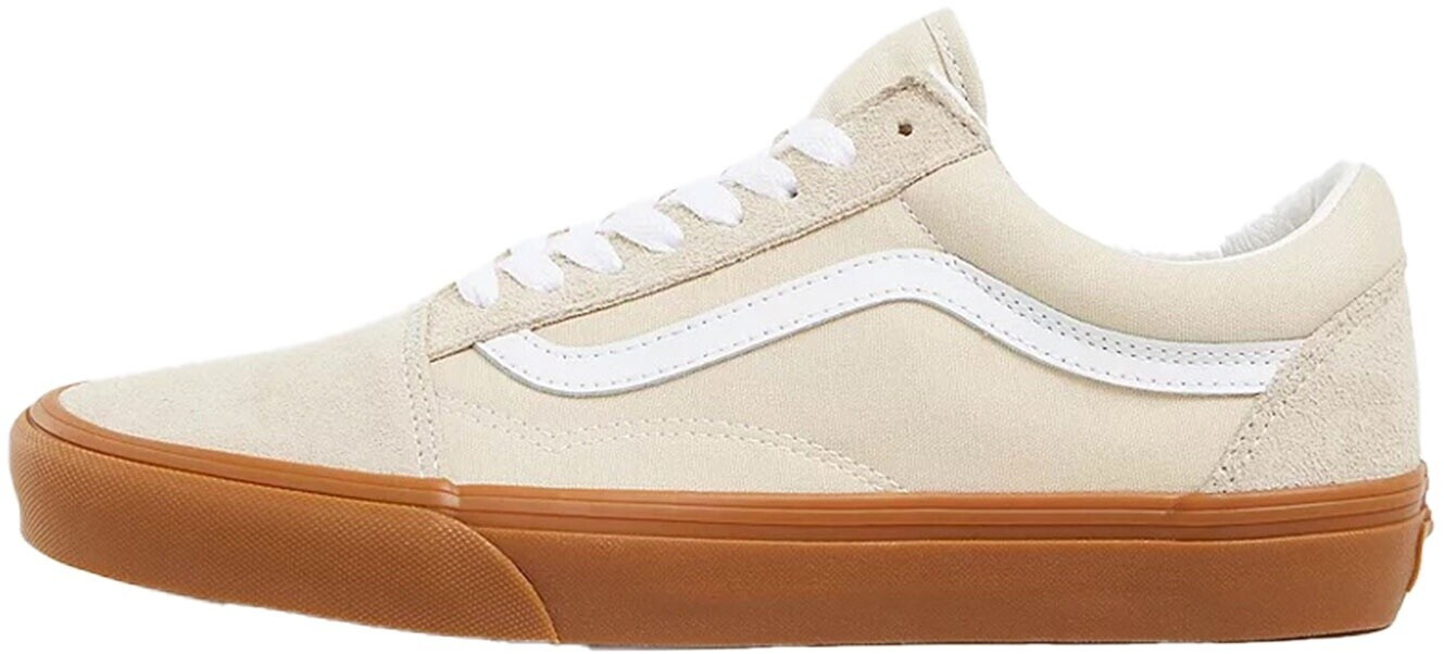 Vans old skool suede 2025 and gum khaki trainers