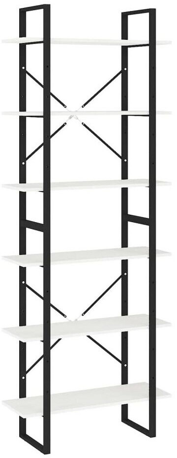 vidaXL Hochschrank Weiß 80x30x210 cm (806543)