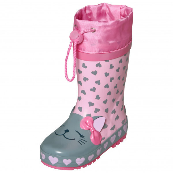 Playshoes Kids Gummistiefel Katze rose