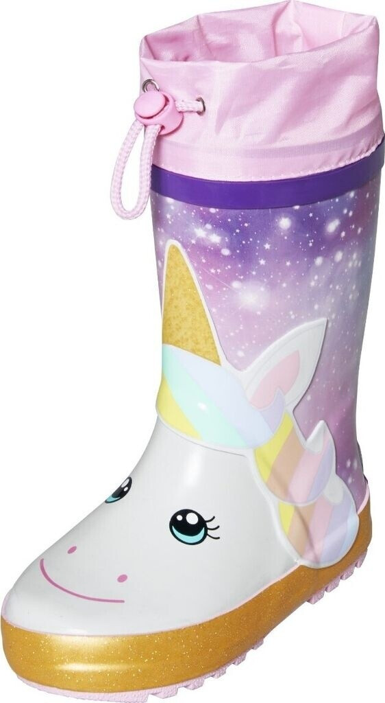 Playshoes Kids Gummistiefel Einhorn flieder