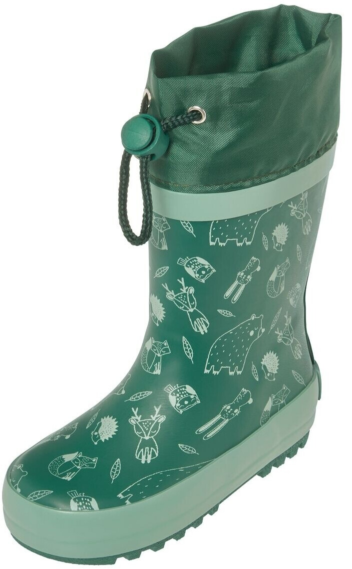 Playshoes Kids Gummistiefel Waldtiere petrol