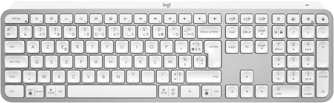 Logitech MX Keys S (FR) gris