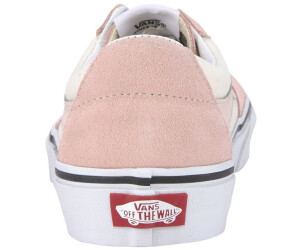 Vans rose sales en cuir