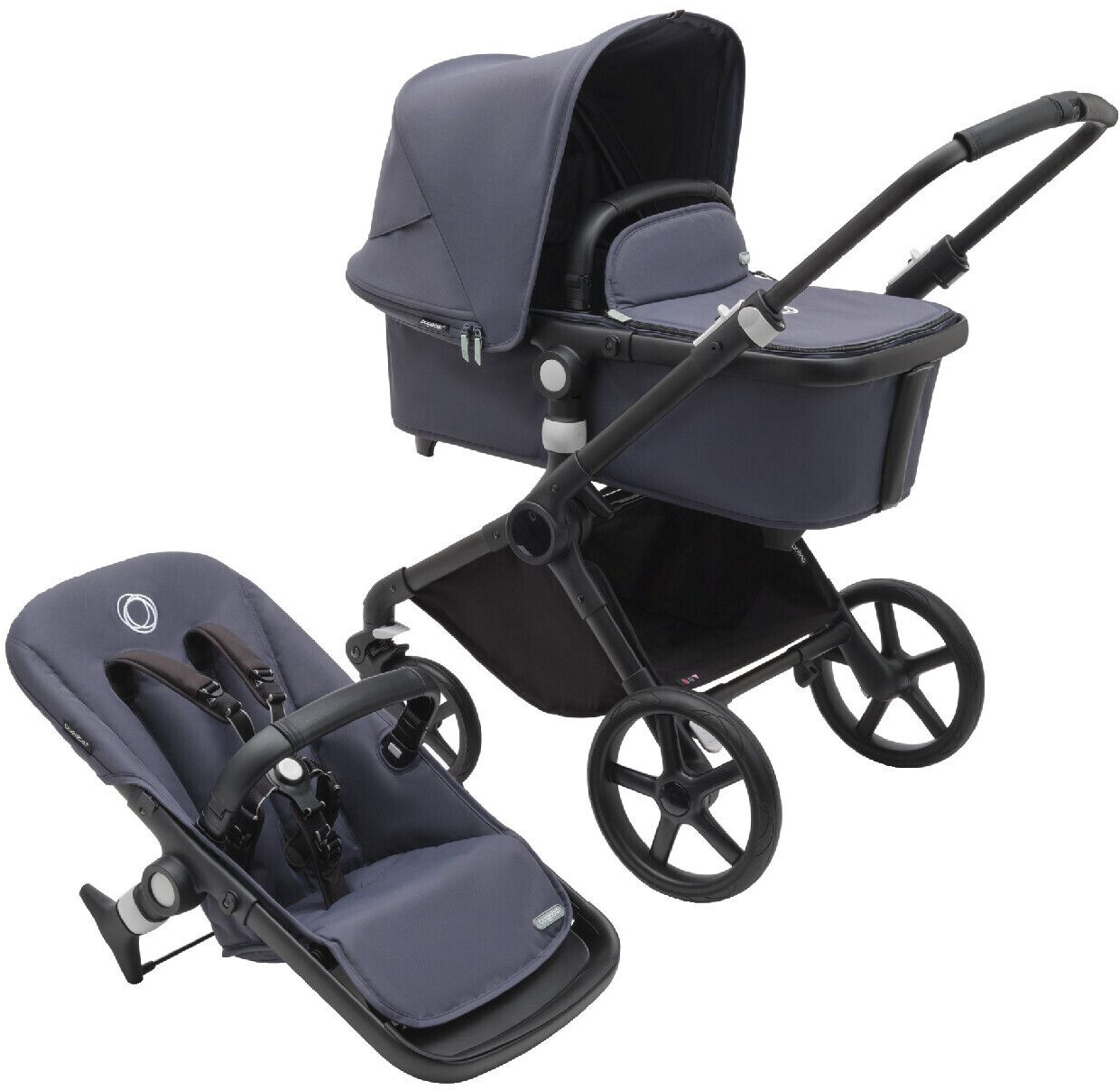 Bugaboo Fox Cub stroller with carrycot and seat