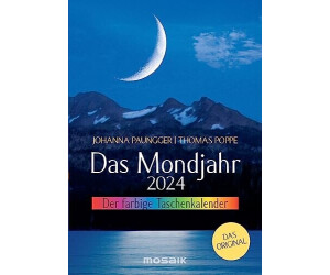 Mosaik Verlag Das Mondjahr 2024 Der farbige Taschenkalender