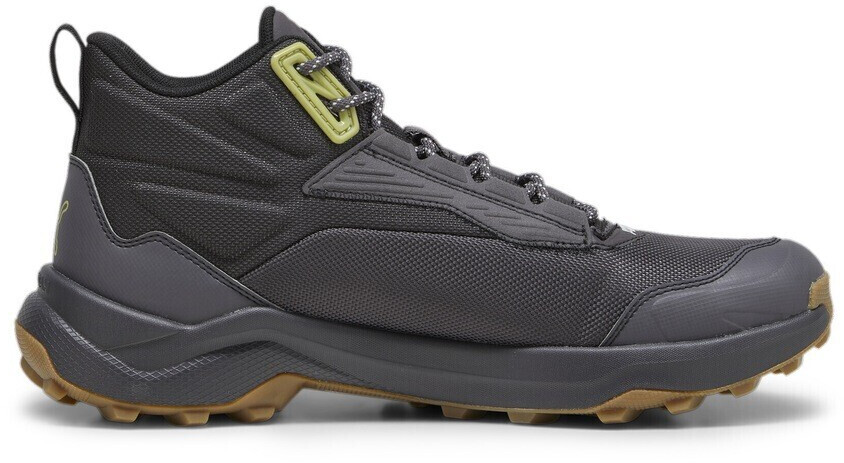 Puma Obstruct Pro Mid (378689) dark coal/gum/kiwi green