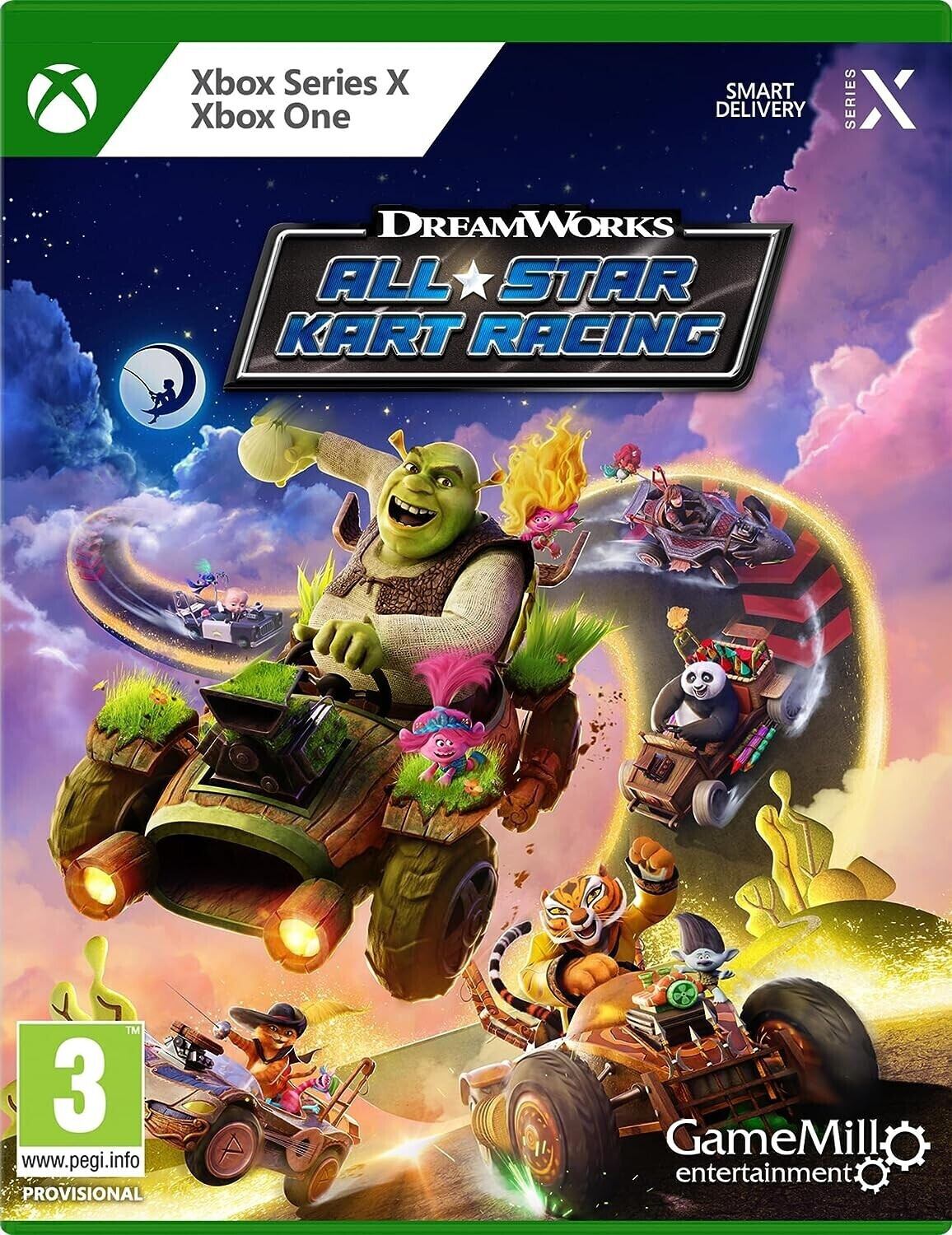 Photos - Game GameMill Publishing DreamWorks All-Star Kart Racing (Xbox One/Xbox Series