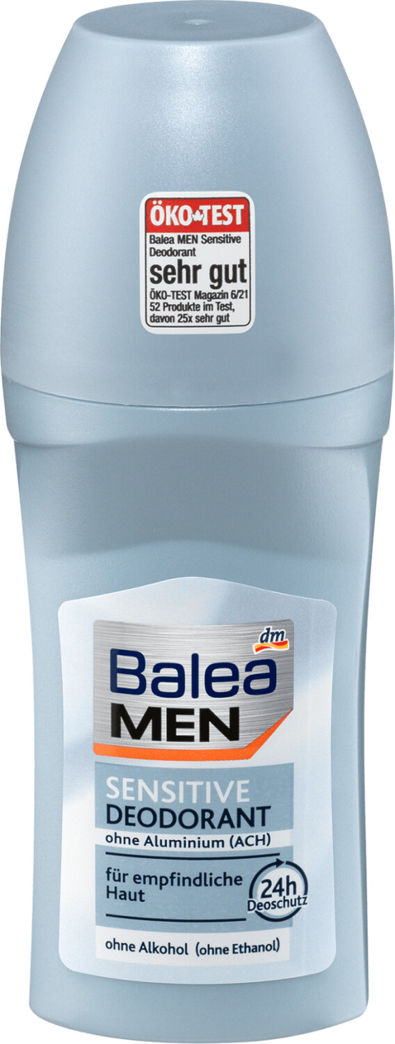Balea Deo Roll On Sensitive 2er Pack – 48h Schutz Mit Aloe Vera, Für Empfindliche Haut, 2x50 Ml