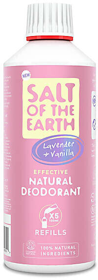 Salt of the Earth Lavender & Vanilla Deodorant Spray Refill (500ml)