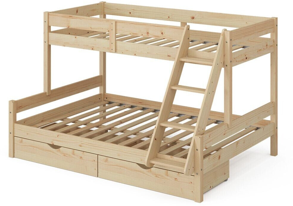 VitaliSpa Everest 90/140x200cm with 2 Drawers