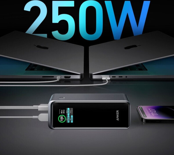 Anker Prime 27.650 mAh 250W ohne Ladestation schwarz, Bild 4