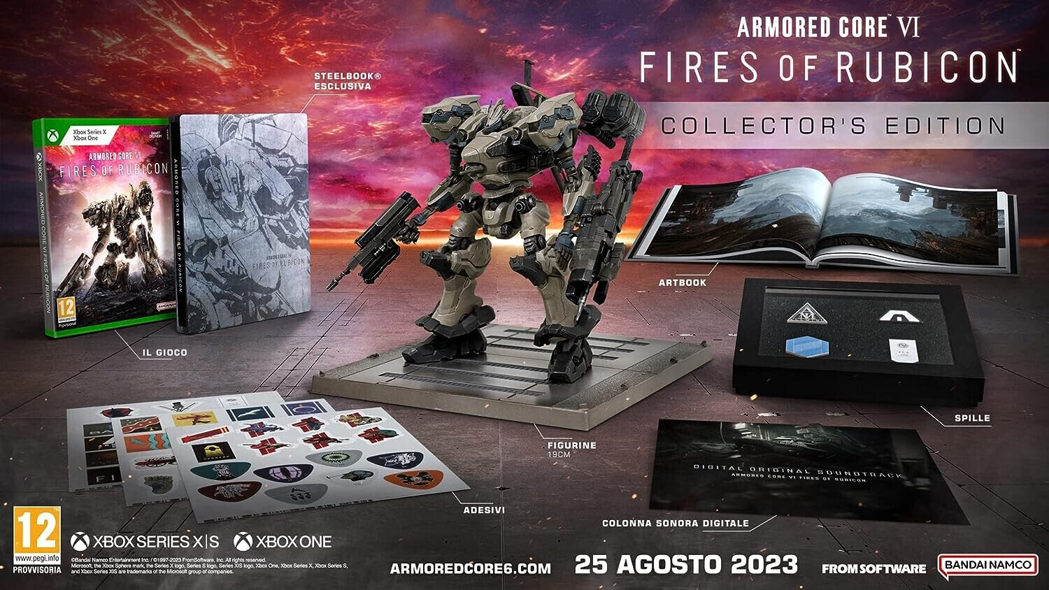 Armored Core VI: Fires of Rubicon - Collector's Edition (Xbox One/Xbox Series X)