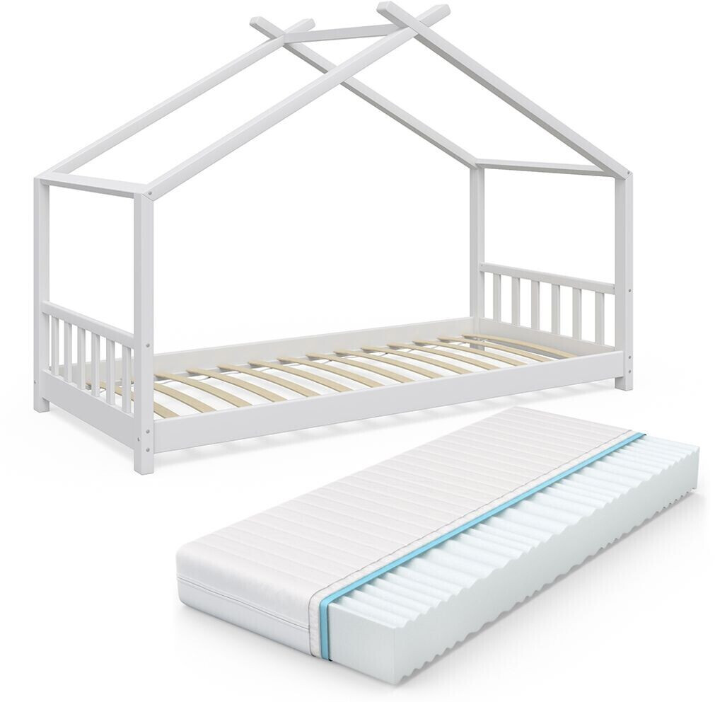VitaliSpa Design 90x200cm with Mattress White