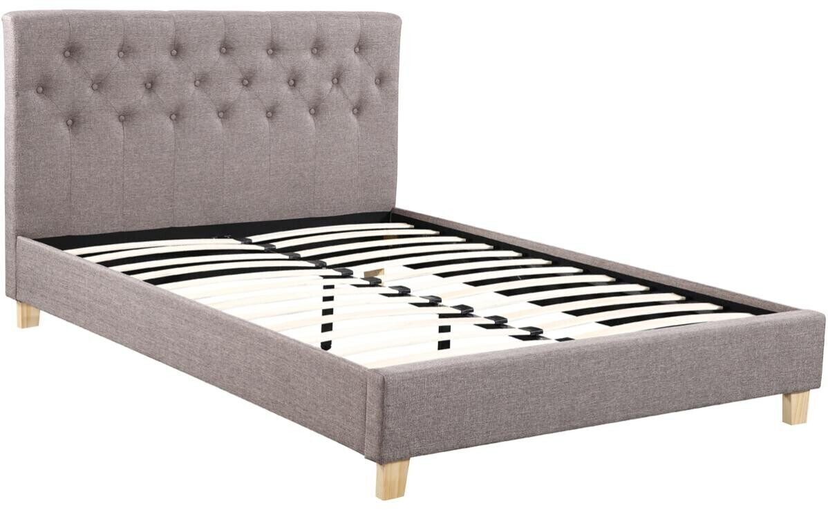 Habitat et Jardin Lit Emmy 140 x 190 cm taupe