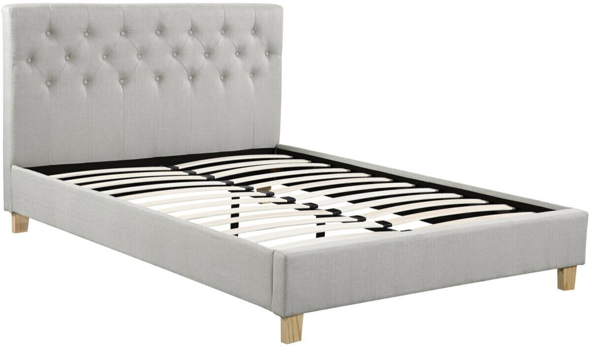 Habitat et Jardin Lit Emmy 140 x 190 cm beige