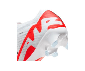 Nike Zoom Mercurial Vapor 15 Elite FG White Bright Crimson Men's