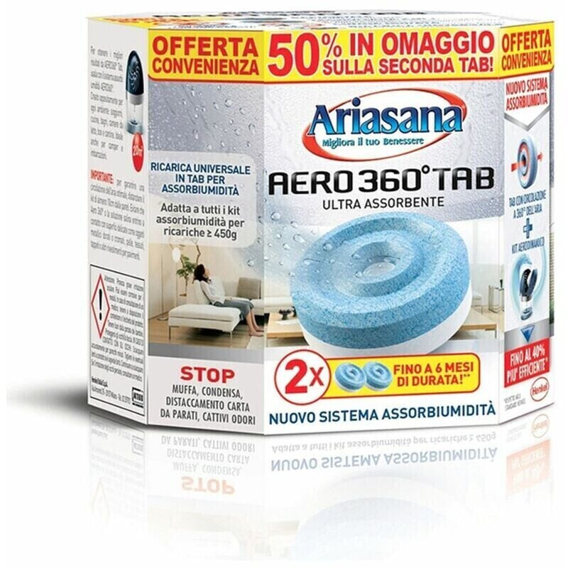 Ariasana Aero 360° tab ultra assorbente (2277589) a € 6,95 (oggi)